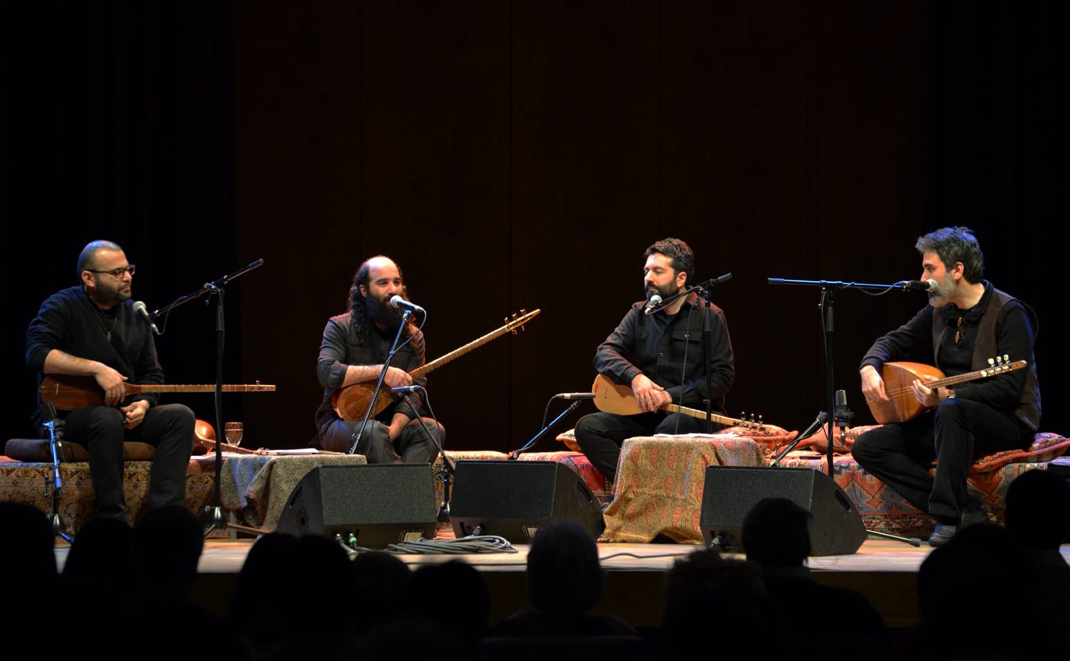 Musiciens sur scène