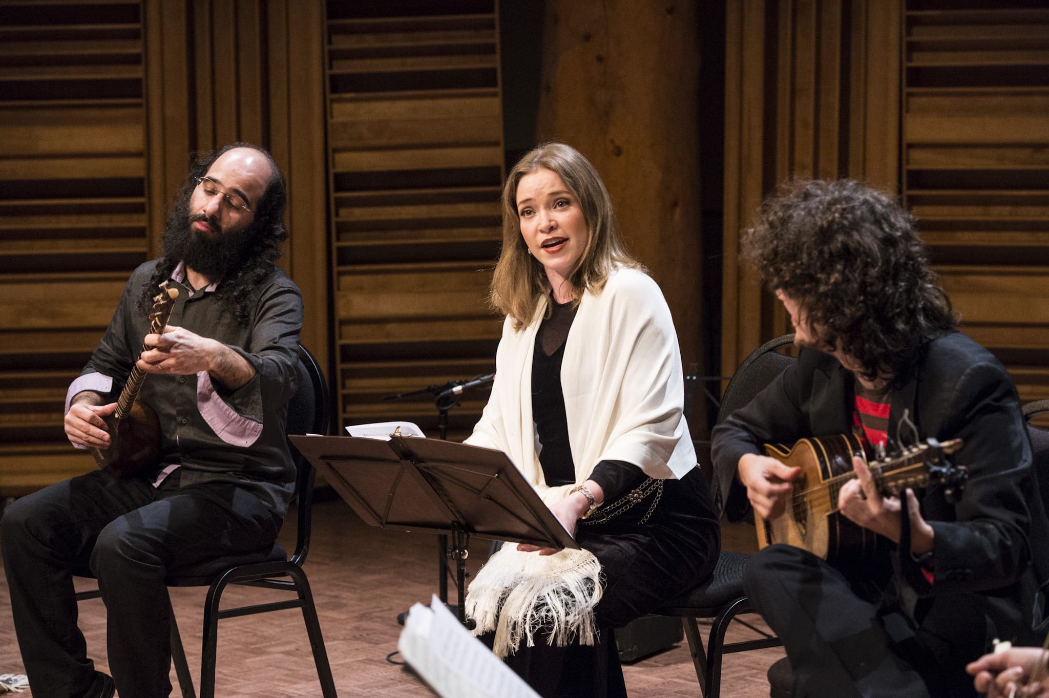 Musiciens sur scène