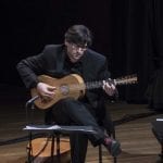 Michel Angers and his baroque guitar